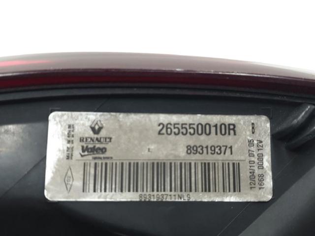 RENAULT 265550010R Piloto trasero exterior izquierdo  en stock Valencia