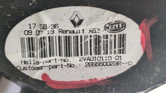 265550023R RENAULT Piloto trasero izquierdo comprar Madrid