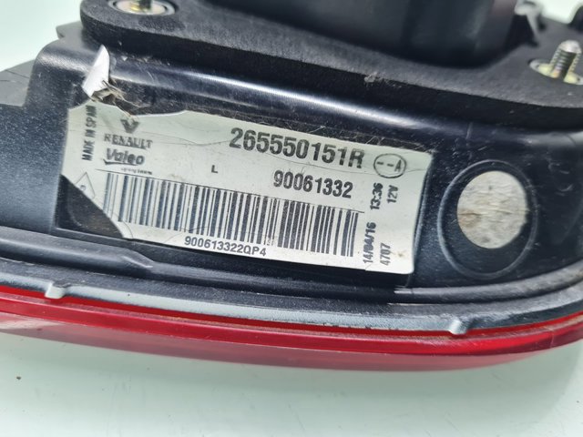 RENAULT 265550151R Piloto trasero interior izquierdo  en stock Terrassa
