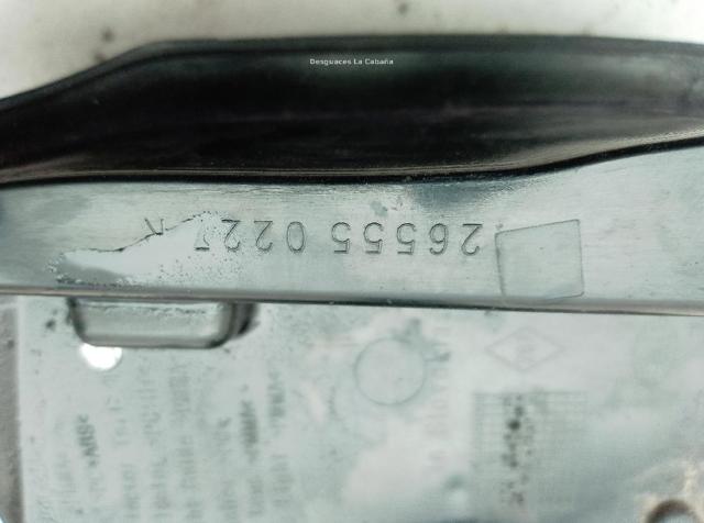 265550227R RENAULT Piloto trasero interior izquierdo comprar Bilbao