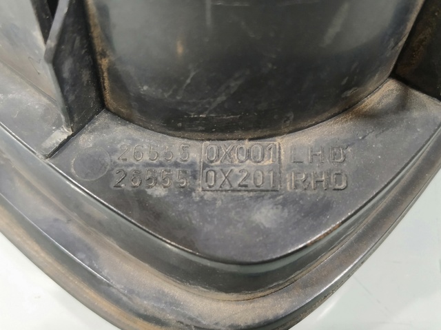 265550X001 NISSAN Piloto trasero izquierdo de parachoques  en stock Gandía