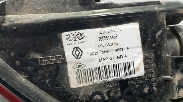 RENAULT 265551445R Piloto trasero izquierdo  comprar en Murcia