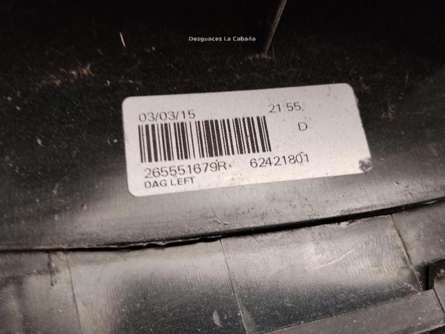 265551679R RENAULT Piloto trasero izquierdo  en stock Córdoba