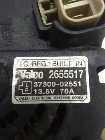 HYUNDAI 2655517 Alternador  disponible Valladolid