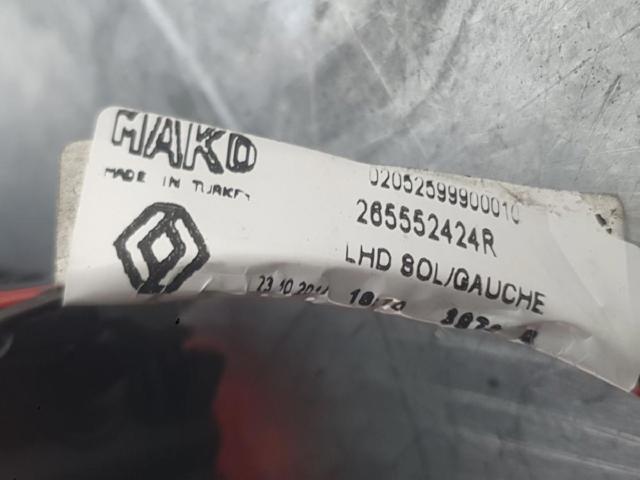 265552424R Piloto trasero interior izquierdo  en stock Granada