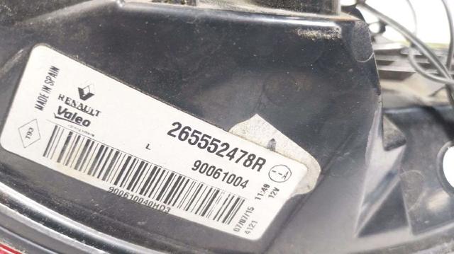 265552478R RENAULT Piloto trasero exterior izquierdo  disponible Vigo