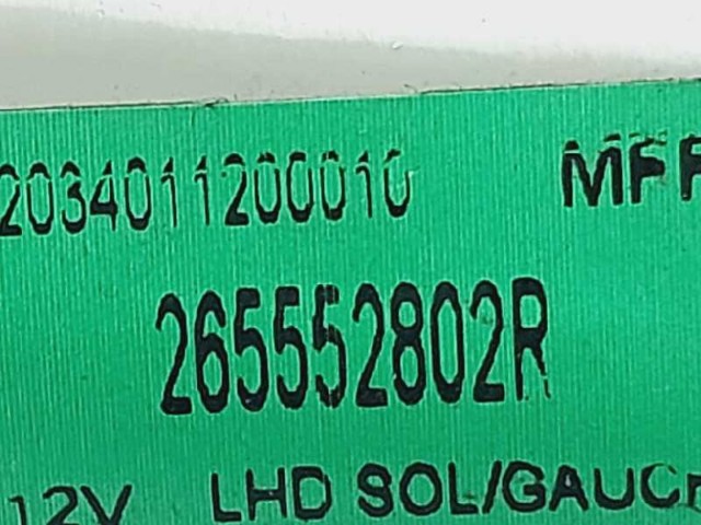 RENAULT 265552802R Piloto trasero exterior izquierdo  disponible Valladolid