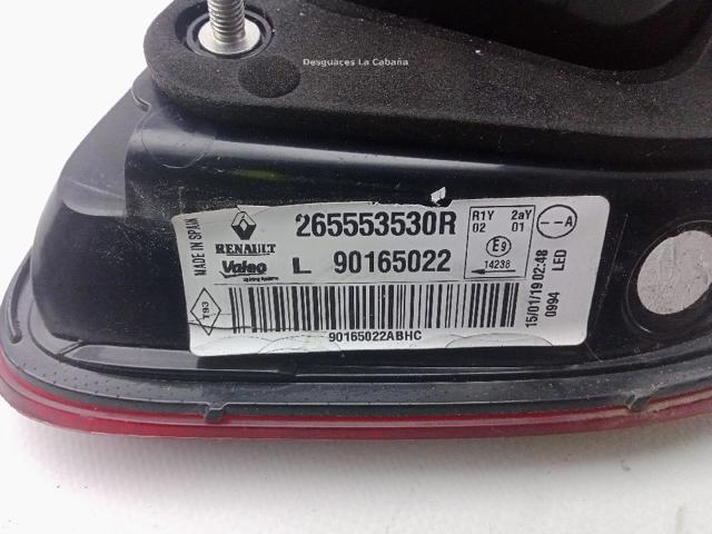 265553530R Piloto trasero interior izquierdo  disponible Málaga