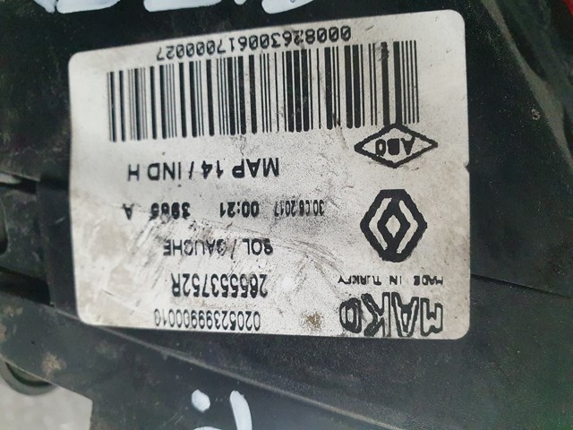 265553752R Piloto trasero exterior izquierdo  disponible Burgos