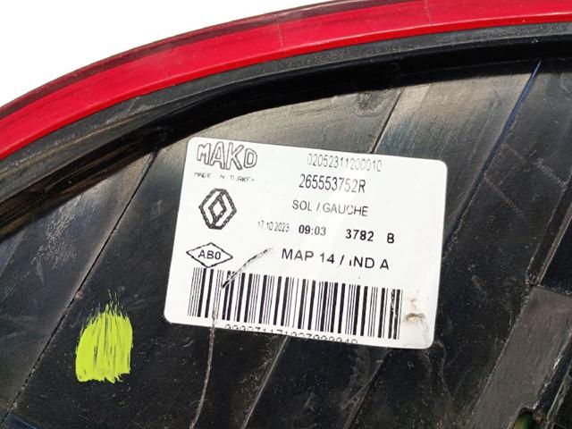 265553752R RENAULT Piloto trasero exterior izquierdo  comprar en Lleida