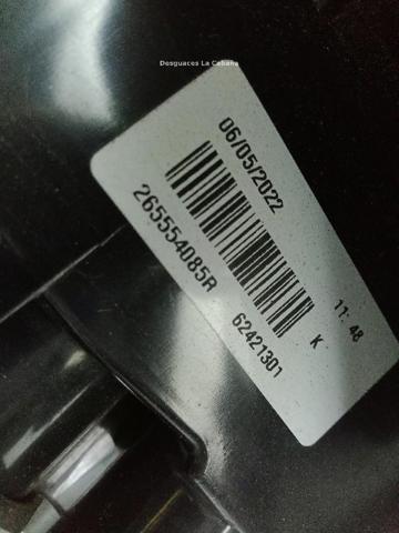 265554085R RENAULT Piloto trasero izquierdo  disponible Ourense