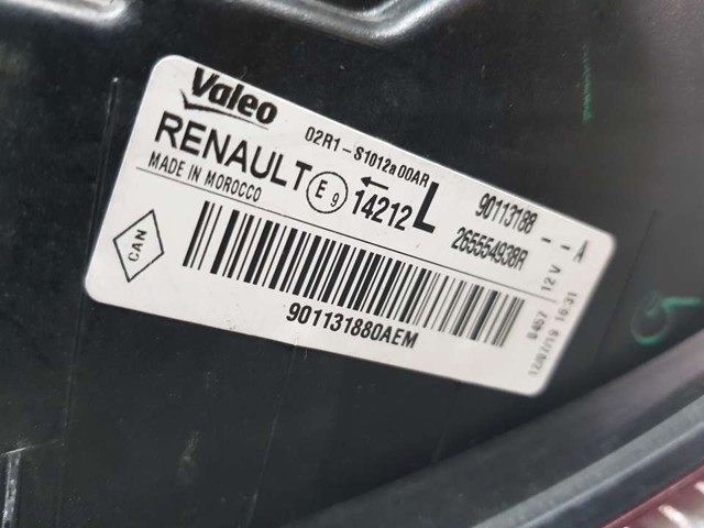 265554938R Piloto trasero izquierdo  disponible Burgos