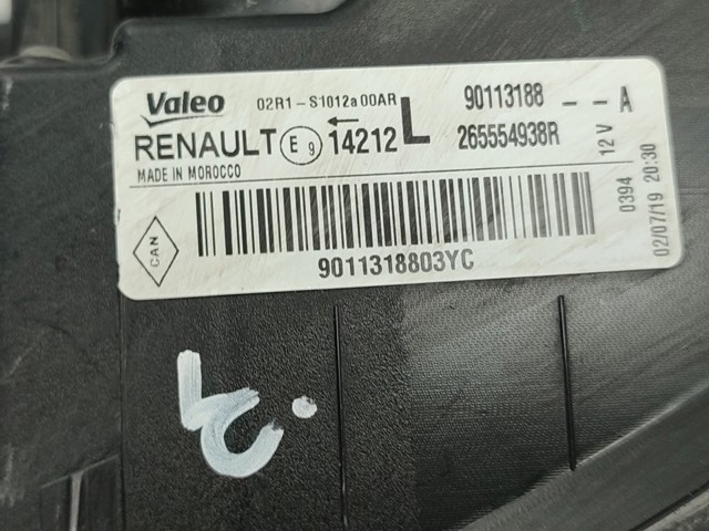 265554938R Piloto trasero izquierdo  comprar en Zaragoza