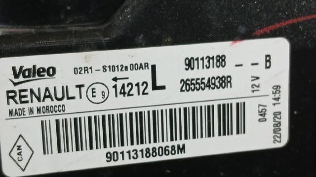 265554938R Piloto trasero izquierdo  comprar en Reus