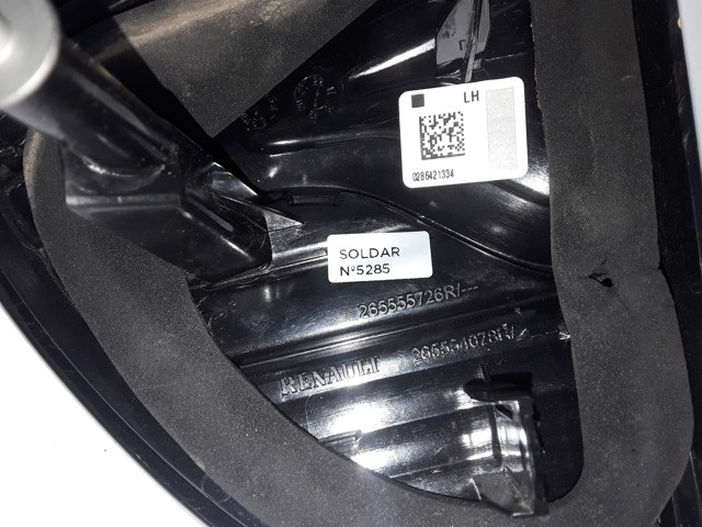 265555726R Piloto trasero interior izquierdo  en stock Castellón