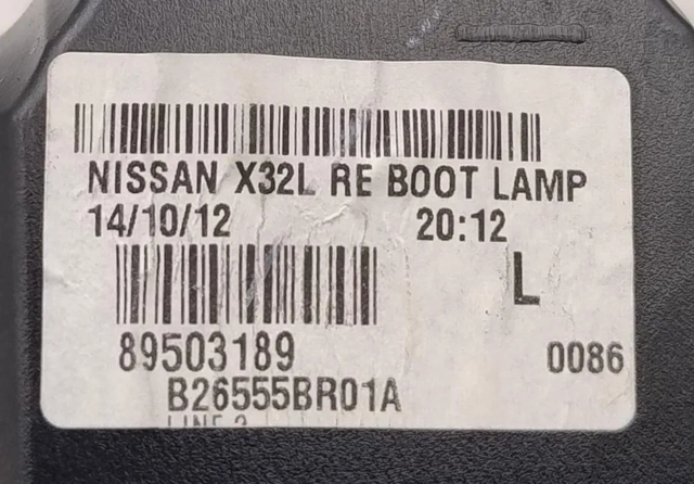 26555BR01A NISSAN Piloto trasero interior izquierdo comprar Bilbao