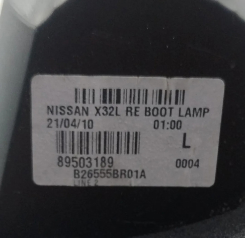 NISSAN 26555BR01A Piloto trasero interior izquierdo comprar Tarragona