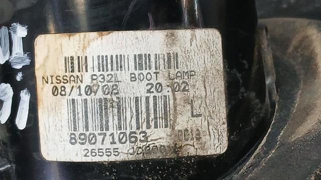 26555JD800 NISSAN Piloto trasero interior izquierdo  en stock Gandía