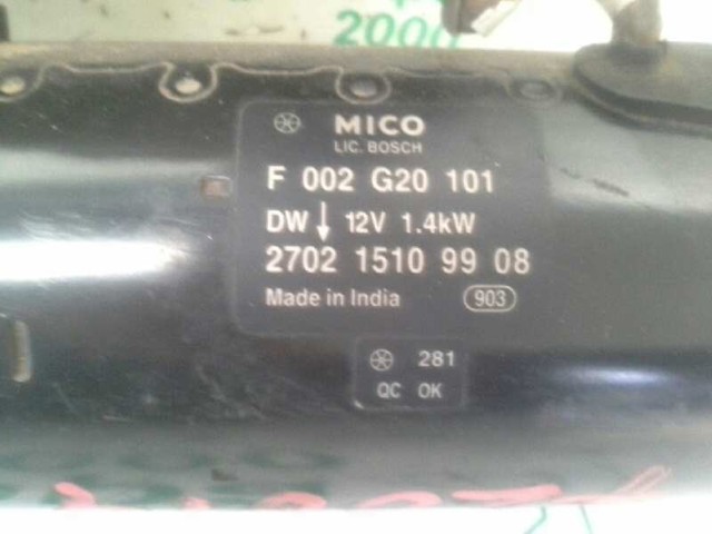 TATA 270215109908 Motor de arranque comprar Tarragona