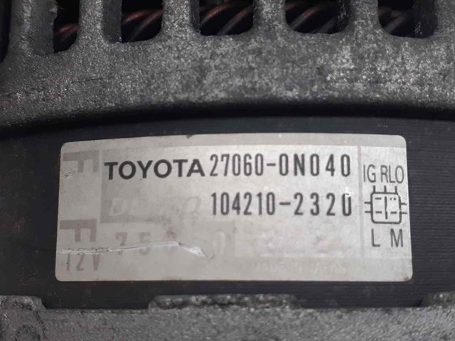 TOYOTA 270600N040 Alternador  comprar en Albacete