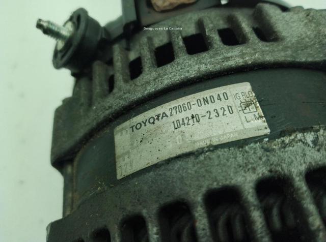 TOYOTA 270600N040 Alternador  en stock Terrassa