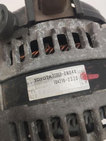 270600N040 TOYOTA Alternador  comprar en Lleida