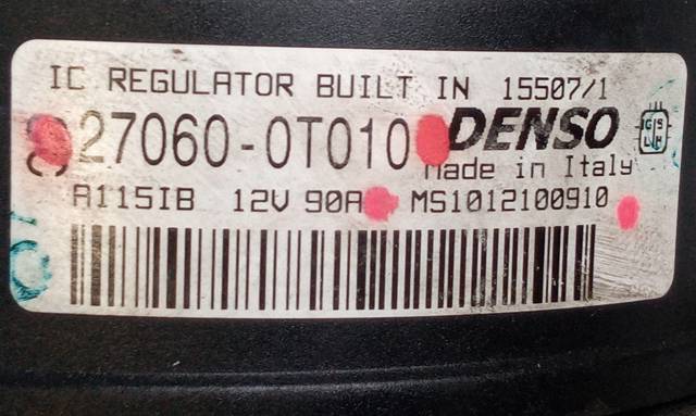 270600T010 Alternador  comprar en Zaragoza