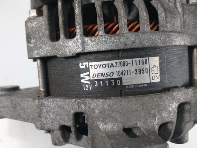 2706011180 TOYOTA Alternador  en stock Córdoba