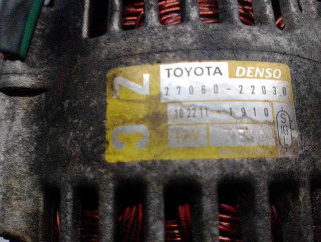 TOYOTA 2706022030 Alternador comprar Tarragona
