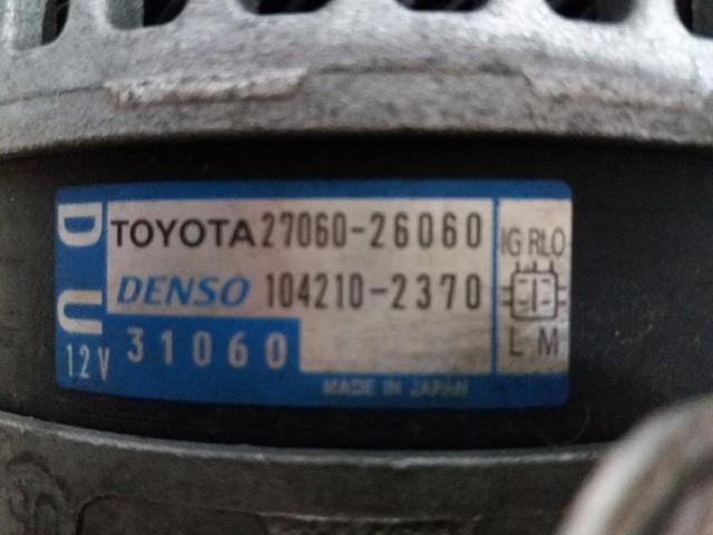 TOYOTA 2706026060 Alternador  comprar en Albacete