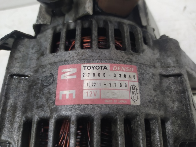 2706033040 TOYOTA Alternador  comprar en Oviedo