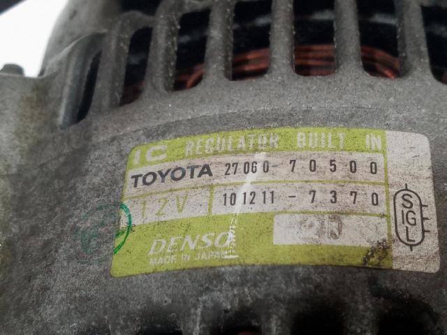 2706070500 TOYOTA Alternador  en stock Gandía