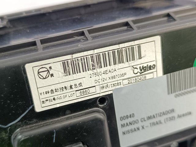 Unidad de control, calefacción/ventilacion Nissan Qashqai 2 J11