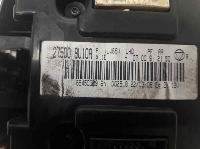 NISSAN 275009U10A Módulo de modos de calefacción/aire acondicionado  comprar en Murcia