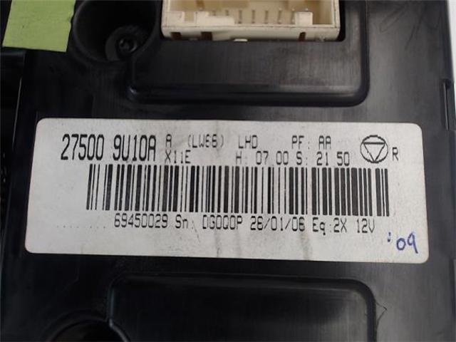 NISSAN 275009U10A Módulo de modos de calefacción/aire acondicionado  comprar en Murcia