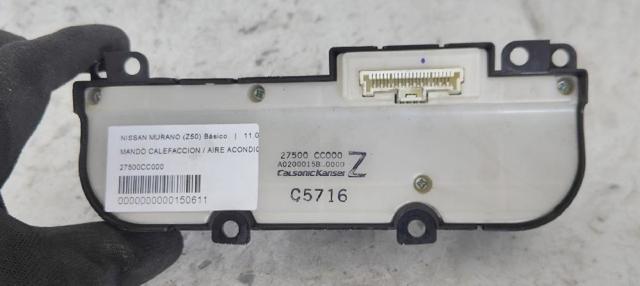 27500CC000 NISSAN Unidad de control aire acondicionado comprar Madrid