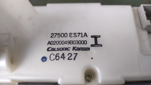 NISSAN 27500ES71A Unidad de control aire acondicionado comprar Pamplona