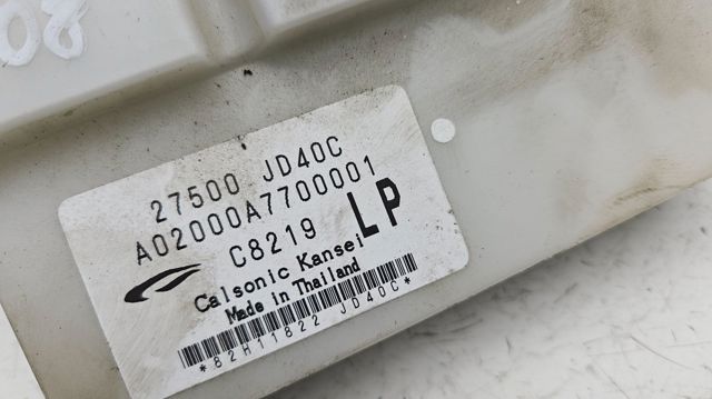27500JD40C NISSAN Unidad de control aire acondicionado  en stock Gandía