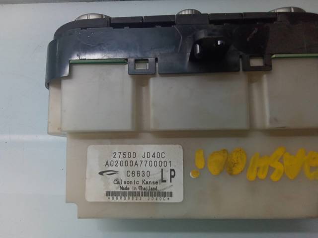 NISSAN 27500JD40C Unidad de control aire acondicionado  en stock Terrassa