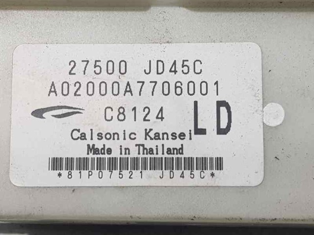 27500JD45C Unidad de control aire acondicionado comprar Almería
