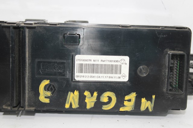 275100007R RENAULT Módulo de modos de calefacción/aire acondicionado  disponible Vigo
