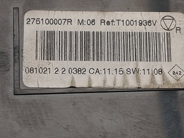 275100007R RENAULT Unidad de control aire acondicionado comprar Alcalá