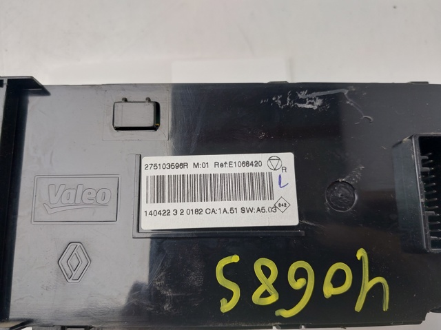 RENAULT 275103596R Módulo de modos de calefacción/aire acondicionado  disponible Lugo