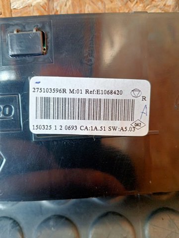 275103596R RENAULT Unidad de control aire acondicionado comprar Alcalá