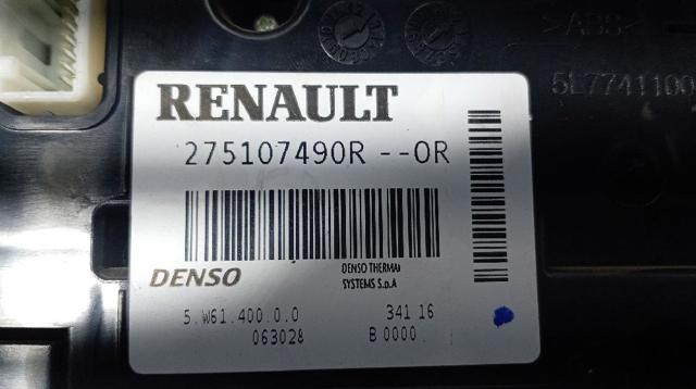 275107490R RENAULT Unidad de control aire acondicionado comprar Alcalá