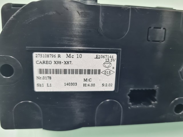 RENAULT 275108796R Unidad de control aire acondicionado comprar Tarragona