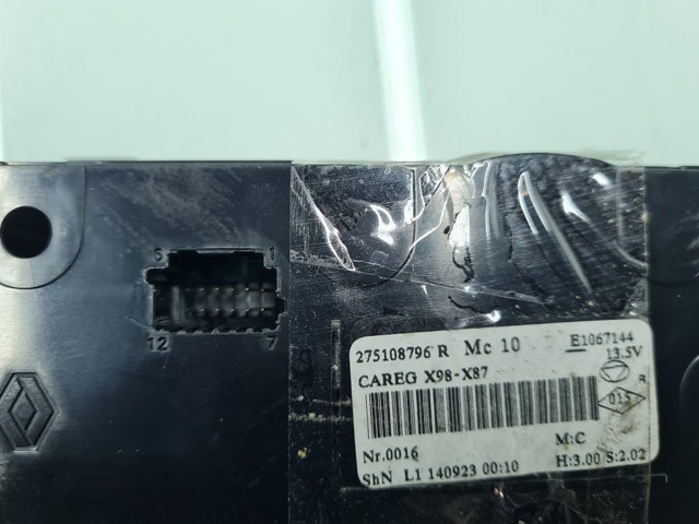 275108796R Unidad de control aire acondicionado comprar Girona