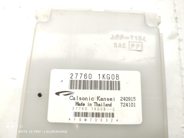 277601KG0B NISSAN Unidad de control aire acondicionado comprar Alcalá