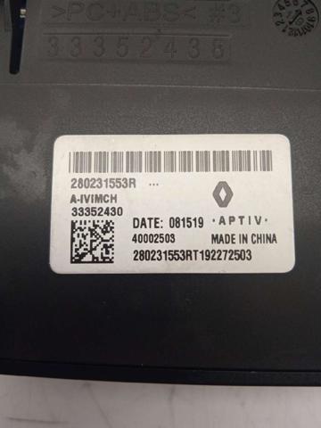 280231553R RENAULT Concentrador USB  en stock Córdoba