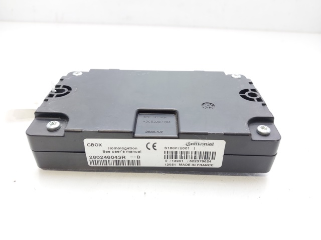 RENAULT 280246043R Unidad de control multimedia  en stock Terrassa